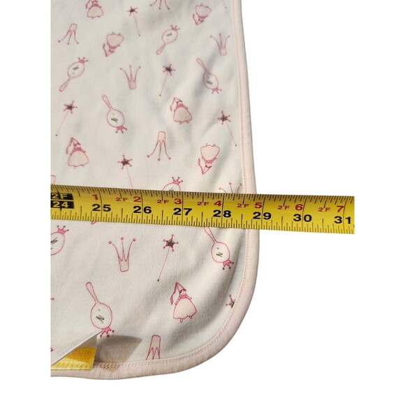 Vintage Gymboree 2004 PRINCESS Baby Blanket 100% Cotton  *Read flaws - Picture 7 of 15